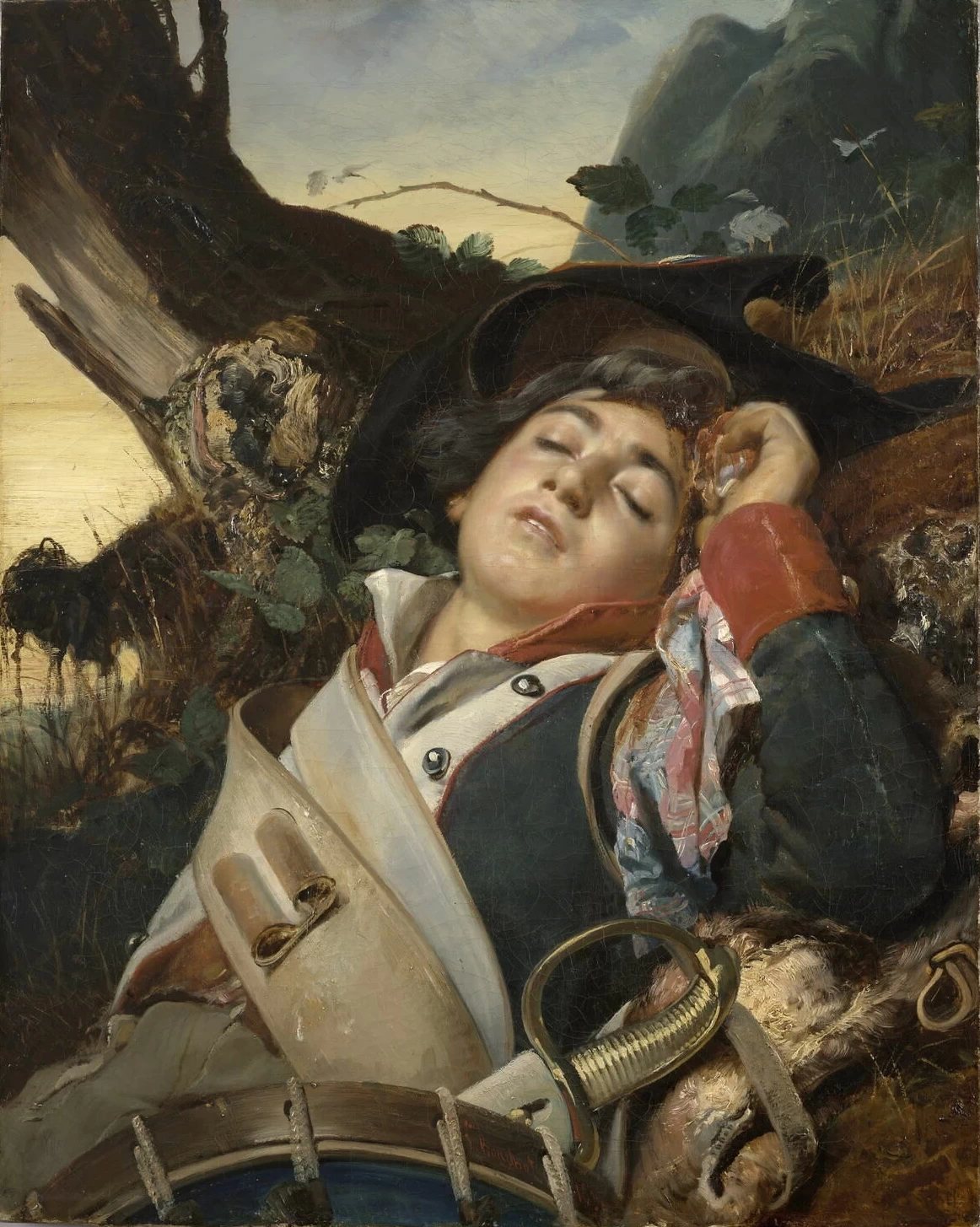 Il tamburo ferito - Louvre, Parigi